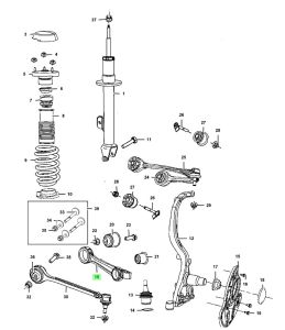 مقص أمامي سفلي