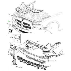 جلدة صدام أمامي