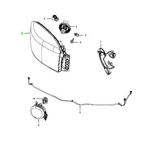 نور أمامي يمين