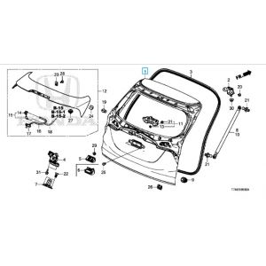 باب الشنطة الخلفي