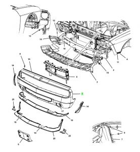 جلدة صدام أمامي