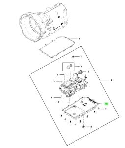 كارتير و فلتر زيت جيربوكس اوتوماتيك