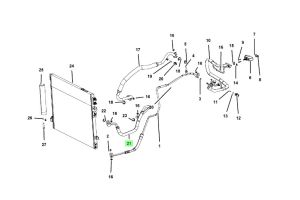 خرطوم غاز المكيف الحار