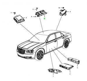 كمبيوتر تحكم بالكترونيات المركبة