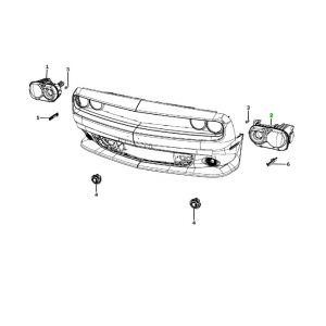 نور أمامي يسار