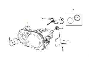 نور أمامي يسار