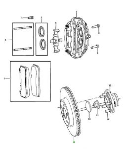هوب فرامل أمامي