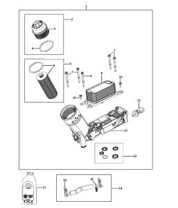 فلتر زيت الماكينة
