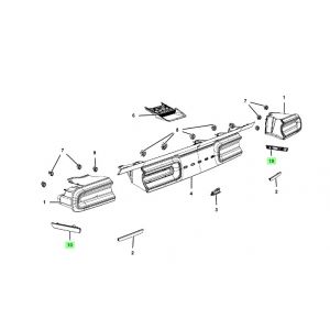 إضاءة جانبية خلفية يسار