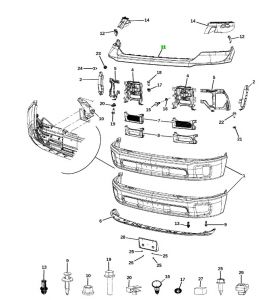 جلدة صدام أمامي