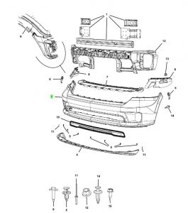 جلدة صدام أمامي