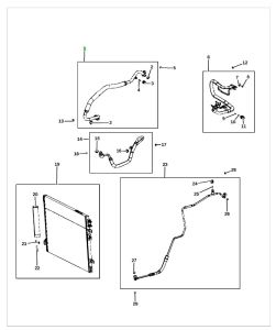 خرطوم مكيف بارد