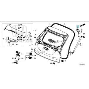 مفلة باب خلفي