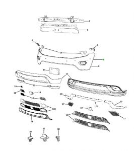 جلدة صدام أمامي