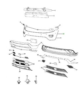 جلدة صدام أمامي