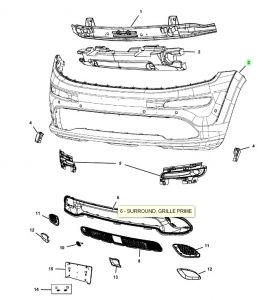 جلدة صدام أمامي
