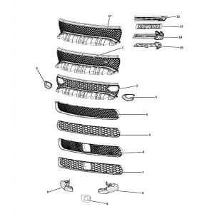 شبك صدام سفلي
