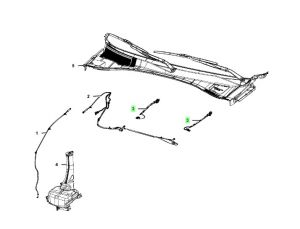 بخاخ ماء المساحات