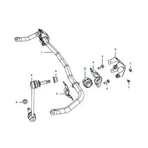 جلدة عامود التوازن