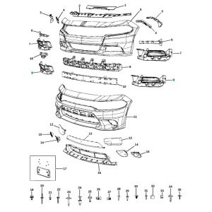 غطاء كشاف يسار
