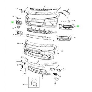 غطاء كشاف يمين