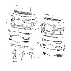 غطاء كشاف يمين