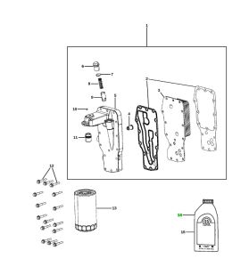 زيت محرك 1 لتر (5W40 QUART SYNTHETIC)