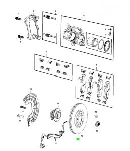 هوب فرامل أمامي