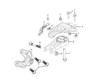 كرسي الماكينة الخلفي