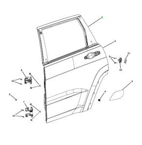 باب خلفي يسار