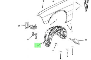 بطانة رفرف أمامي يمين