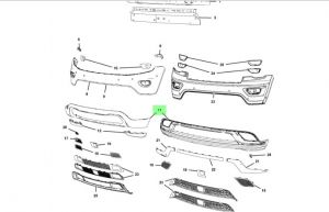 جلدة صدام أمامي