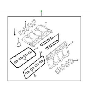 طقم وجيه الماكينه العلوي