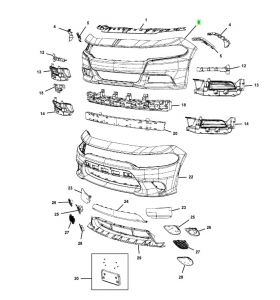 جلدة صدام أمامي