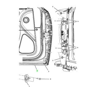 باب أمامي يسار