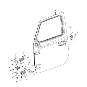 باب أمامي يسار