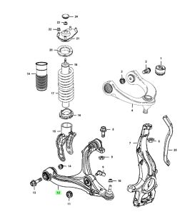 مقص أمامي سفلي يمين