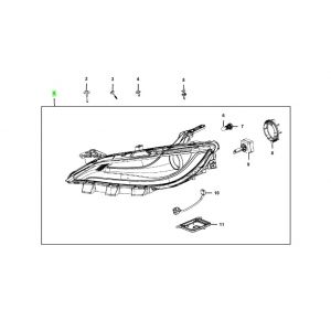 نور أمامي يسار