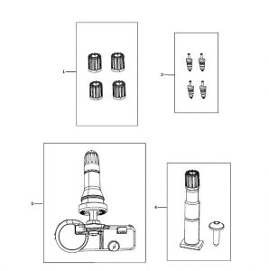 حساس ضغط هواء الإطار