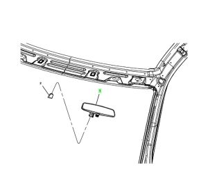 مراية رؤية خلفية داخلية