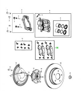 فحمات فرامل أمامية