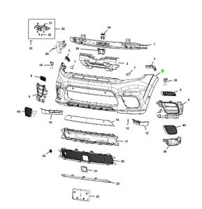 جلدة صدام أمامي
