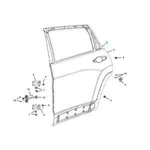 باب خلفي يمين