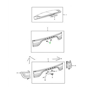 لمبة لوحة تسجيل المركبة