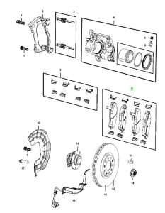 فحمات فرامل أمامية