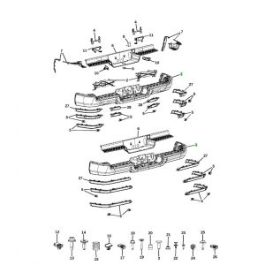 جلدة صدام خلفي