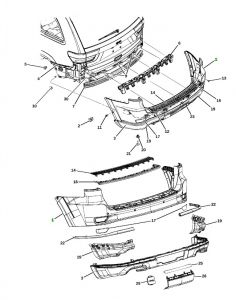 جلدة صدام خلفي علوية