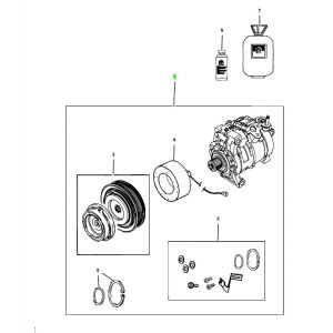 كمبروسر مكيف