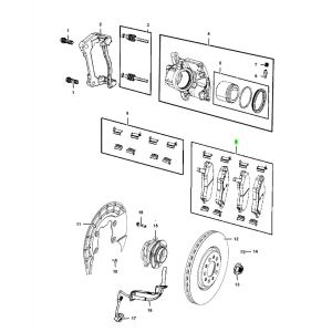 فحمات فرامل أمامية