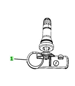 حساس ضغط هواء الإطار